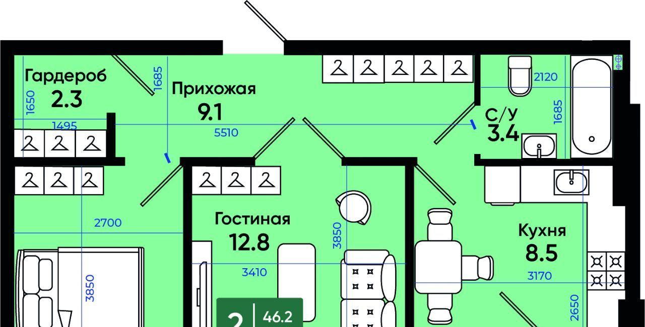 квартира г Батайск ЖК Солнечный Город жилой комплекс фото 1