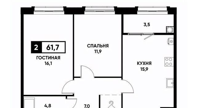 р-н Промышленный ул Николая Голодникова 7к/1 фото