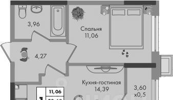 квартира г Краснодар р-н Прикубанский ул им. генерала Брусилова 1/1 5 лит фото 1