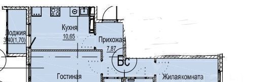 квартира г Нижний Новгород р-н Новый Буревестник Лесной городок Город жилой комплекс фото 2