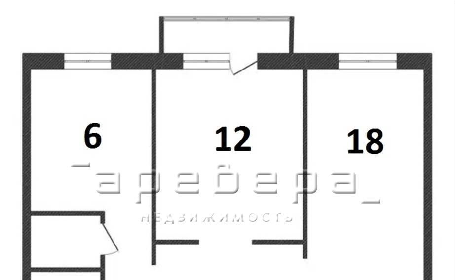 квартира г Красноярск р-н Центральный ул Карла Маркса 112а/1а фото 18