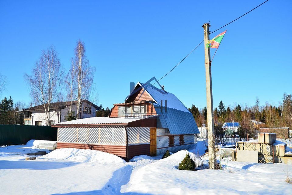 дом г Сосновый Бор снт Рябина Сосновоборский городской округ, 4-й Рябиновый проезд, 71 фото 1