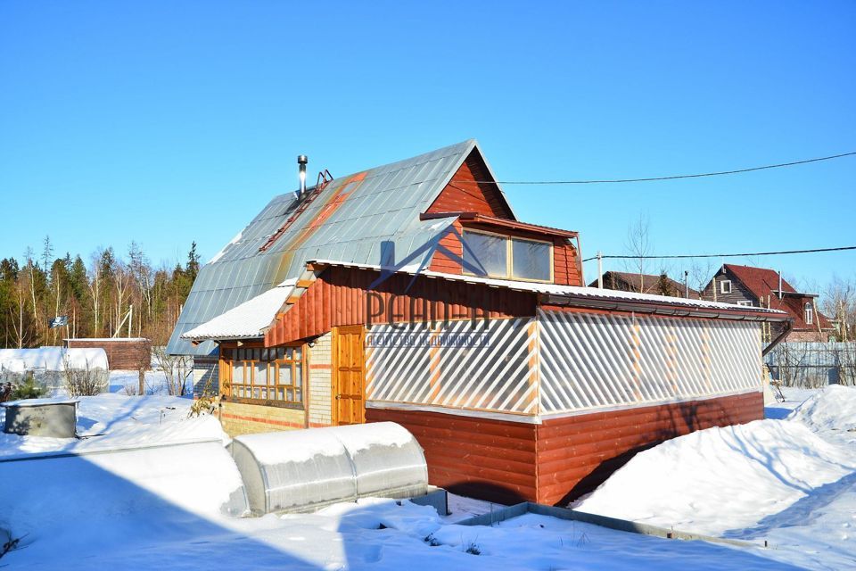 дом г Сосновый Бор снт Рябина Сосновоборский городской округ, 4-й Рябиновый проезд, 71 фото 3