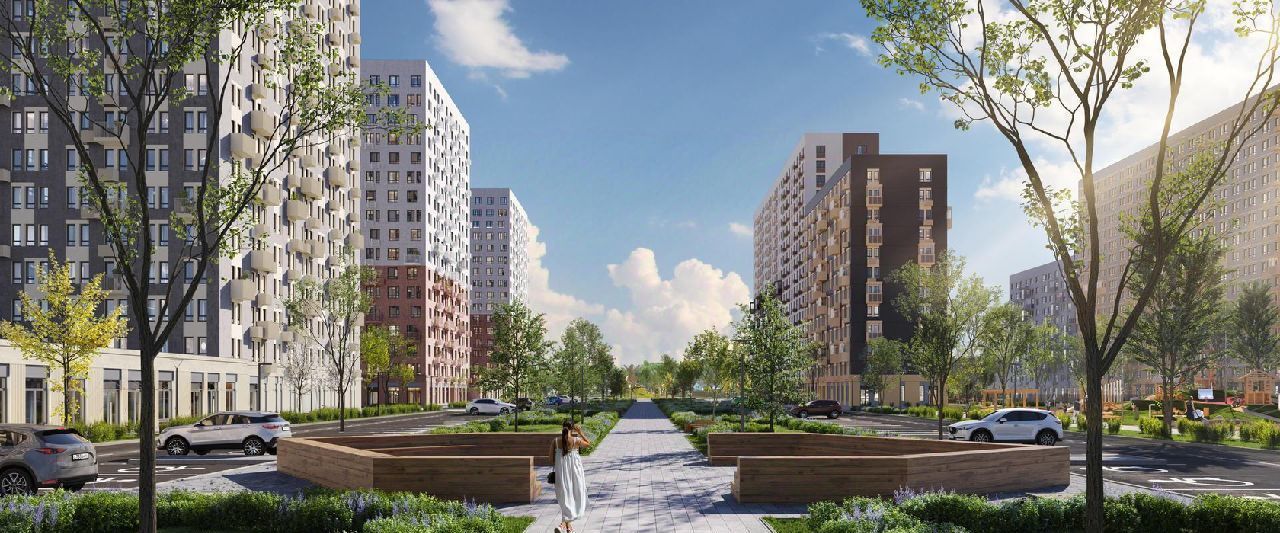 квартира г Видное ЖК Горки Парк к 3. 2, Домодедовская фото 4