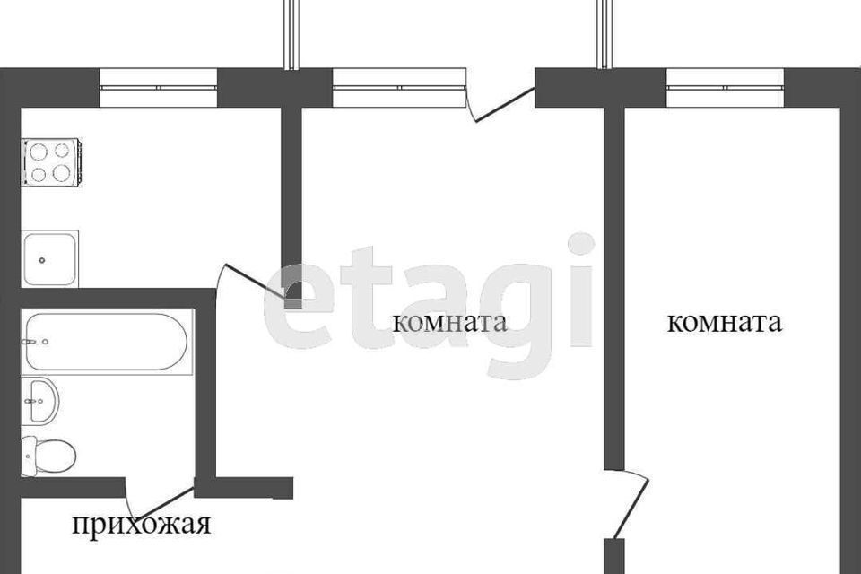 квартира г Миасс ул Ильмен-Тау 13 городской округ Миасс фото 2