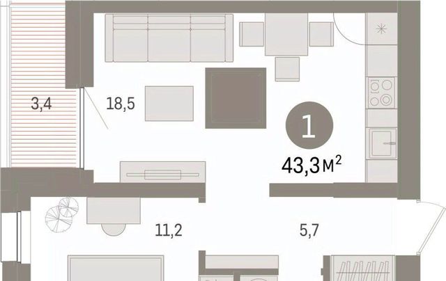 р-н Центральный ул Мысовская 26к/1 фото