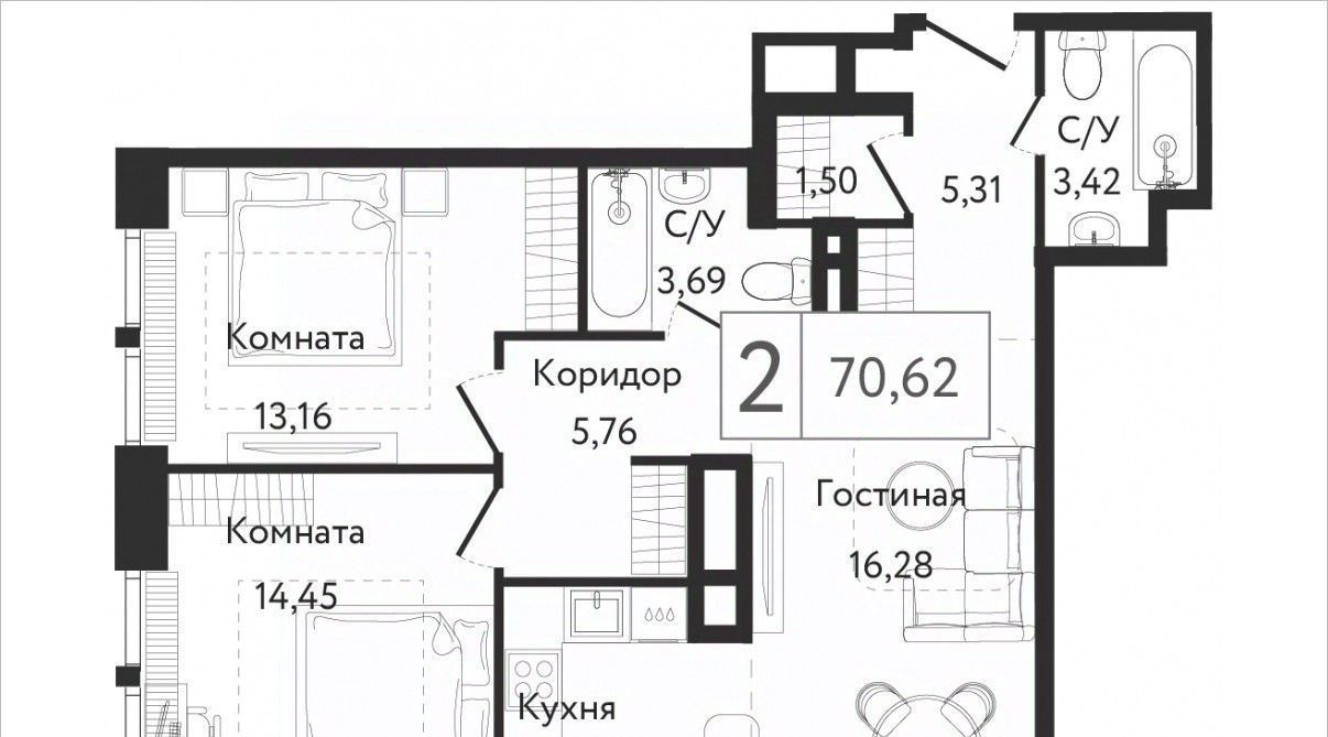 квартира г Москва метро Коломенская ЖК Дрим Тауэрс фото 1