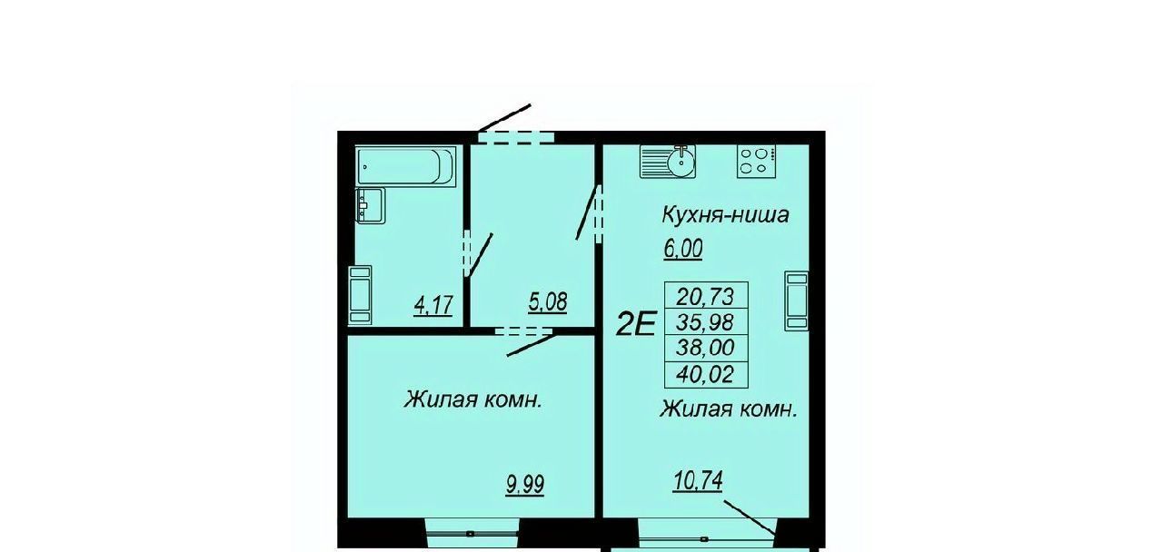 квартира г Хабаровск р-н Индустриальный Южный микрорайон ул Рокоссовского фото 1