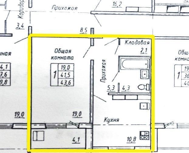 квартира г Орел р-н Заводской ул Зареченская 1к/1 фото 15