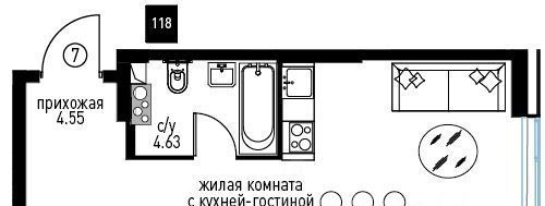 квартира г Москва метро Ломоносовский проспект ЖК «Инноватор» к А фото 1