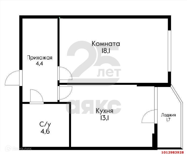 квартира г Краснодар ул Российская 74к/2 муниципальное образование Краснодар фото 10