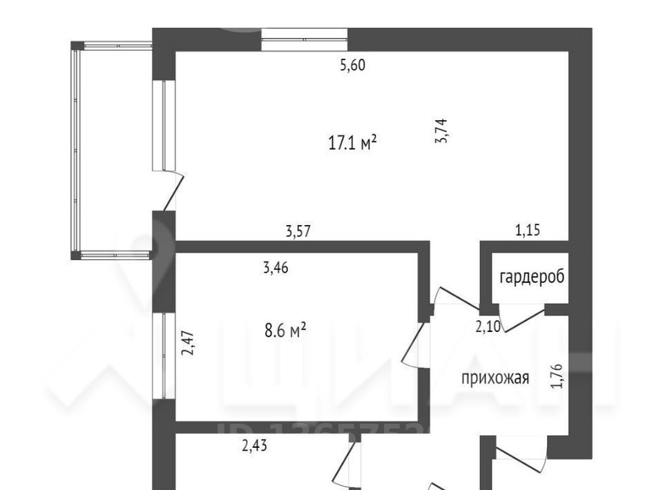 квартира г Красноярск р-н Свердловский пер Медицинский 19 фото 2