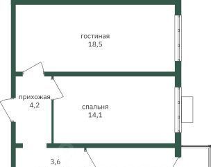 квартира г Москва метро Лесопарковая ш Варшавское 170ек/3 фото 1