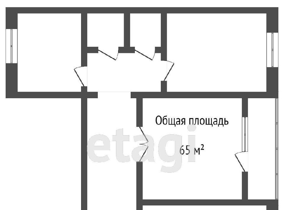 квартира г Томск р-н Октябрьский тракт Иркутский 194 фото 38