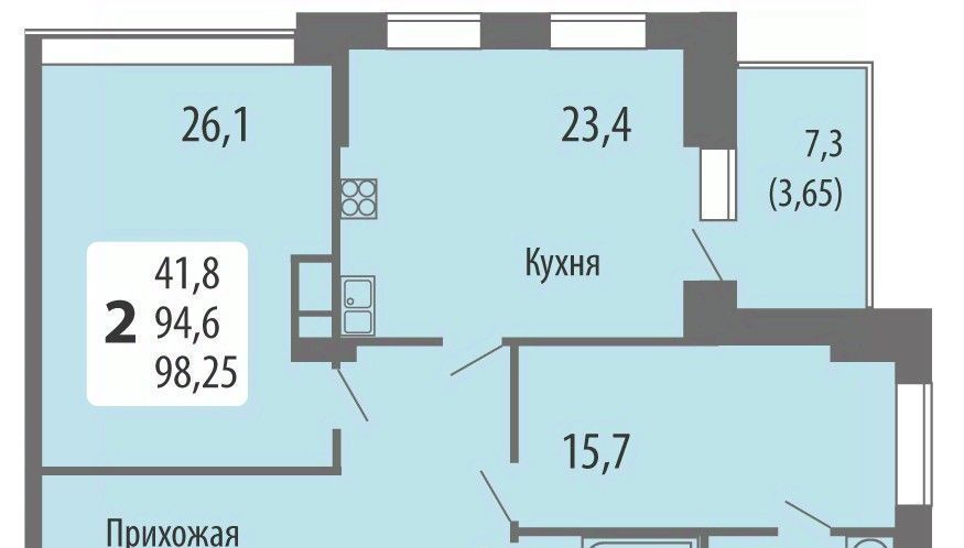 квартира г Чебоксары р-н Московский ул Филиппа Лукина 16 фото 1