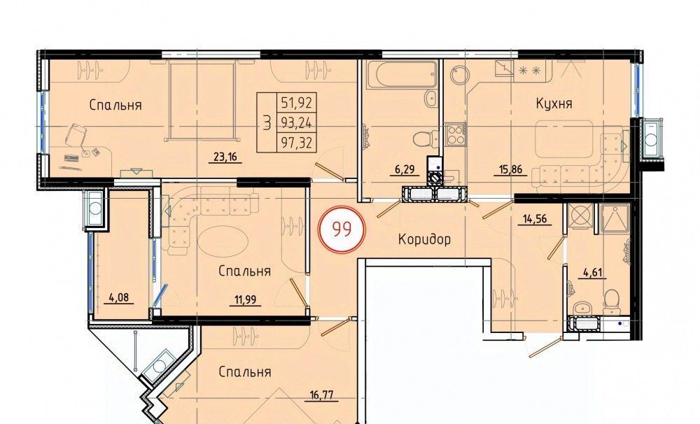 квартира р-н Темрюкский г Темрюк ул Обороны 2/2 фото 1