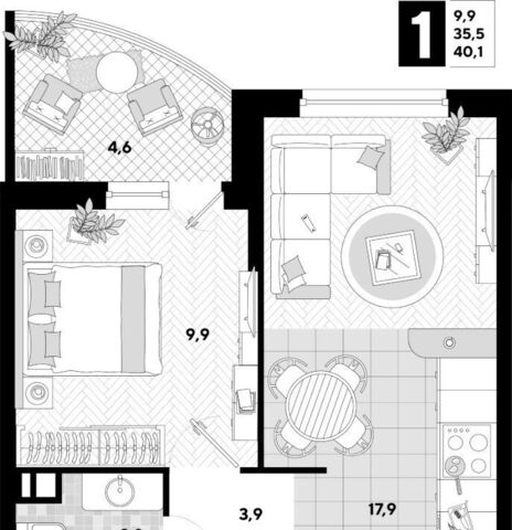 р-н Прикубанский дом 95к/1 фото