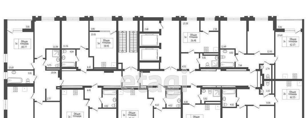 квартира г Тюмень р-н Ленинский ул Газопромысловая 1к/2 фото 2