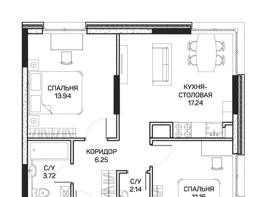 квартира г Москва метро Медведково ул Корнейчука 27 фото 1