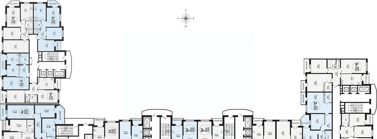 квартира г Краснодар р-н Прикубанский ул Российская 257/7 1 фото 3