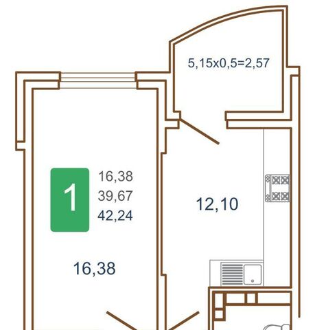 р-н Прикубанский ул им. Кирилла Россинского 3/2к 1 фото