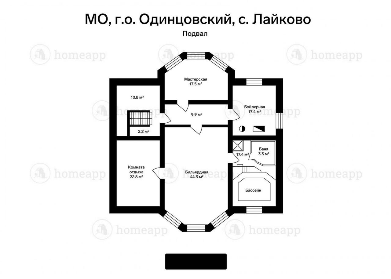 дом городской округ Одинцовский с Лайково д., 18 фото 36
