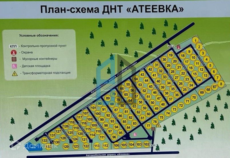 земля городской округ Клин коттеджный посёлок Атеевка-Парк, Полевая улица фото 3