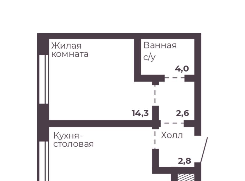 квартира г Челябинск р-н Тракторозаводский пр-кт Ленина 4д фото 1