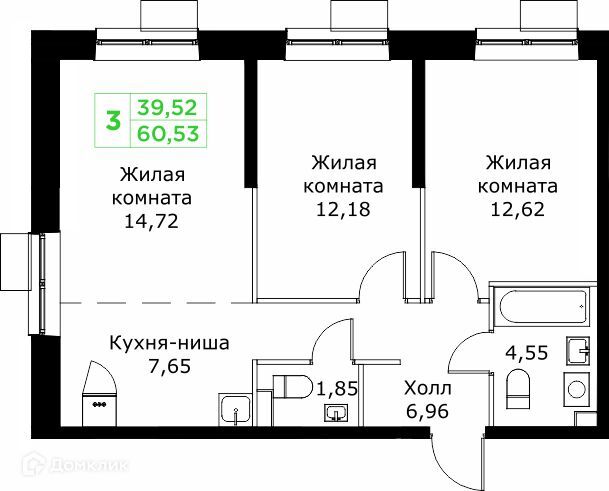 квартира г Мытищи проезд Шараповский 4 городской округ Мытищи фото 1