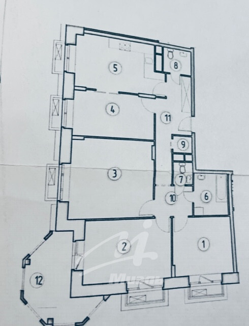 квартира г Видное Мстислава Ростроповича бул., 3к 2 фото 13