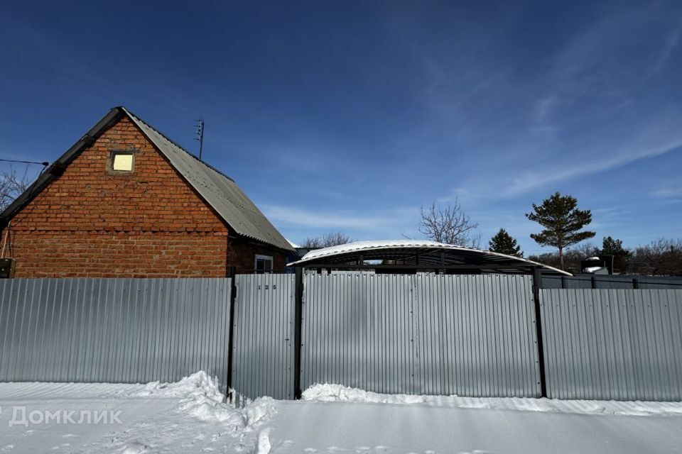 дом г Оренбург снт Мир городской округ Оренбург, Цветочная улица, 125 фото 1