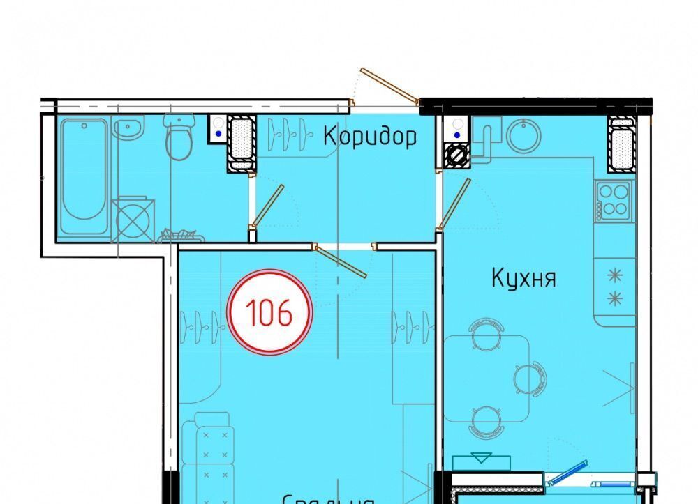 квартира р-н Темрюкский г Темрюк ул Обороны 2/2 фото 1