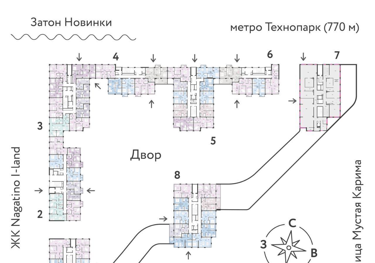 квартира г Москва метро Технопарк ЖК Вау фото 3