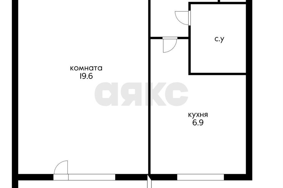 квартира г Краснодар ул им. Дмитрия Благоева 21/2 муниципальное образование Краснодар фото 5