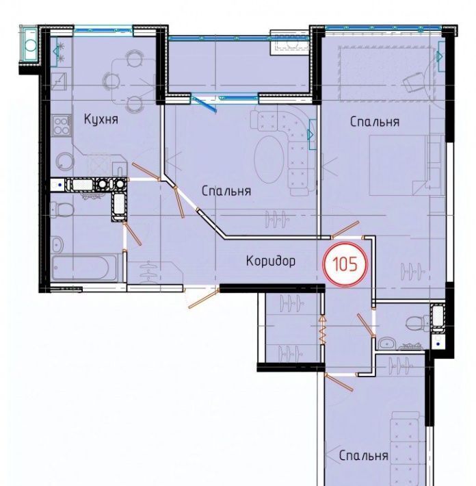 квартира р-н Темрюкский г Темрюк ул Обороны 2/2 фото 1