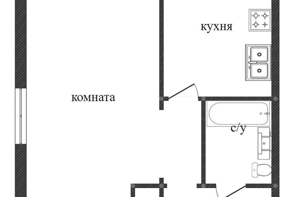 квартира г Комсомольск-на-Амуре ул Севастопольская 54 городской округ Комсомольск-на-Амуре фото 8