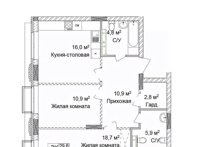 Горьковская ЖК Дельвиг фото