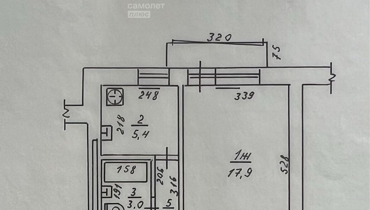 квартира г Калининград р-н Московский ул Дзержинского 72а фото 19