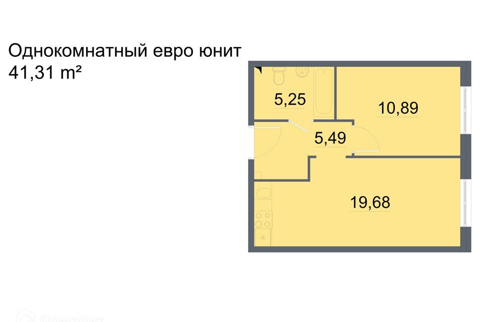 квартира г Санкт-Петербург пр-кт Большевиков 3 Невский район фото 1