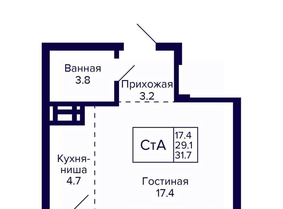 квартира г Новосибирск Берёзовая роща ул Фрунзе с 1 фото 1