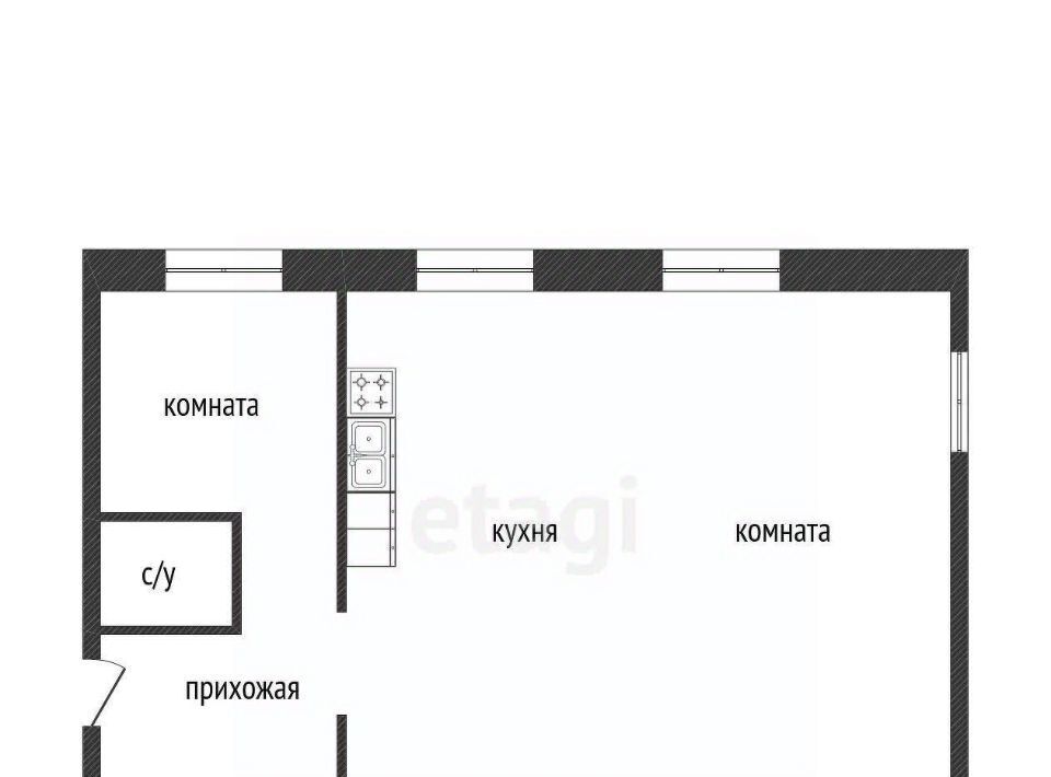 квартира г Кострома ул 1 Мая 22 фото 15