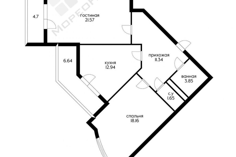 квартира г Краснодар ул Октябрьская 181/2к 3 муниципальное образование Краснодар фото 1