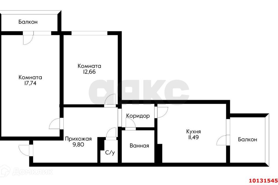 квартира г Краснодар ул Сормовская 191/1 муниципальное образование Краснодар фото 9