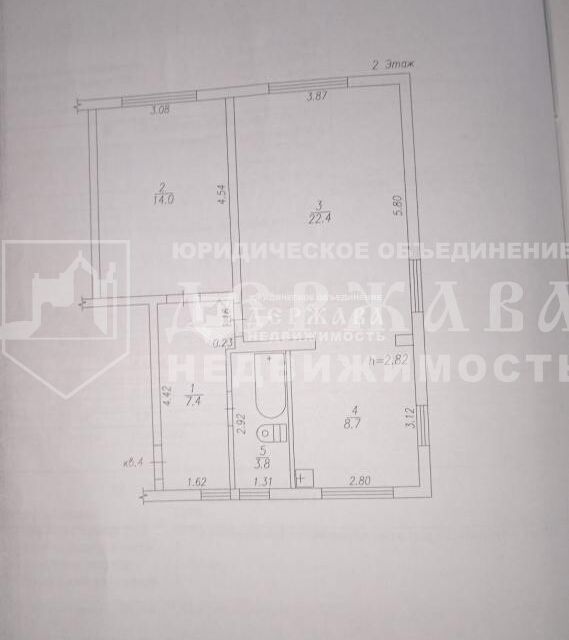 квартира р-н Топкинский г Топки ул Вокзальная 32 фото 10