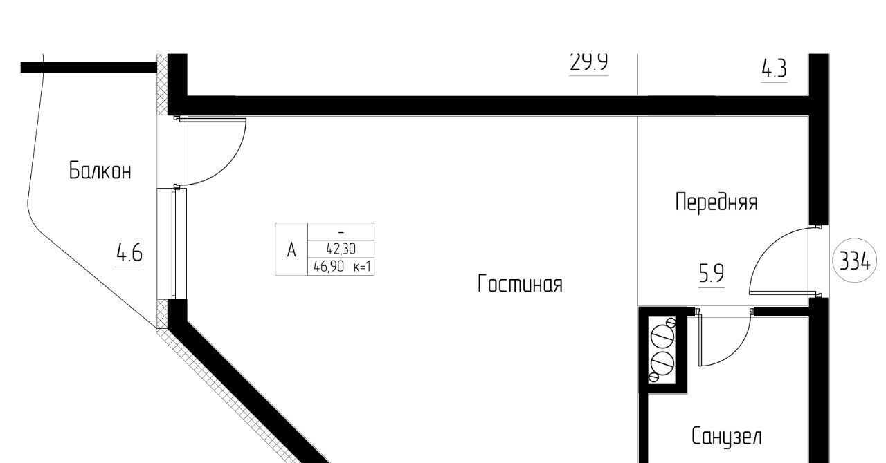 квартира р-н Светлогорский г Светлогорск ул Верещагина 8 фото 1