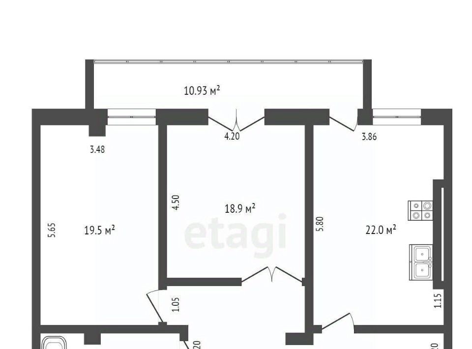 квартира г Якутск ул Кирова 17к/5 фото 23