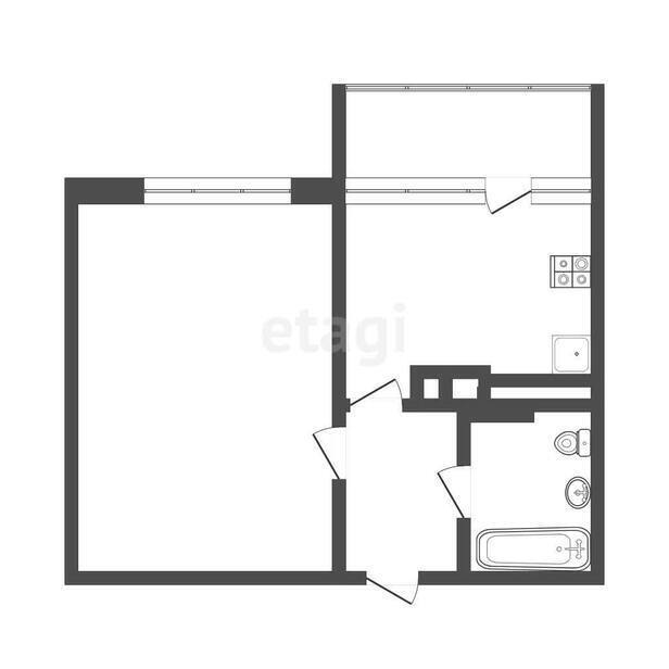 квартира г Смоленск р-н Ленинский ул Гарабурды 25а фото 18