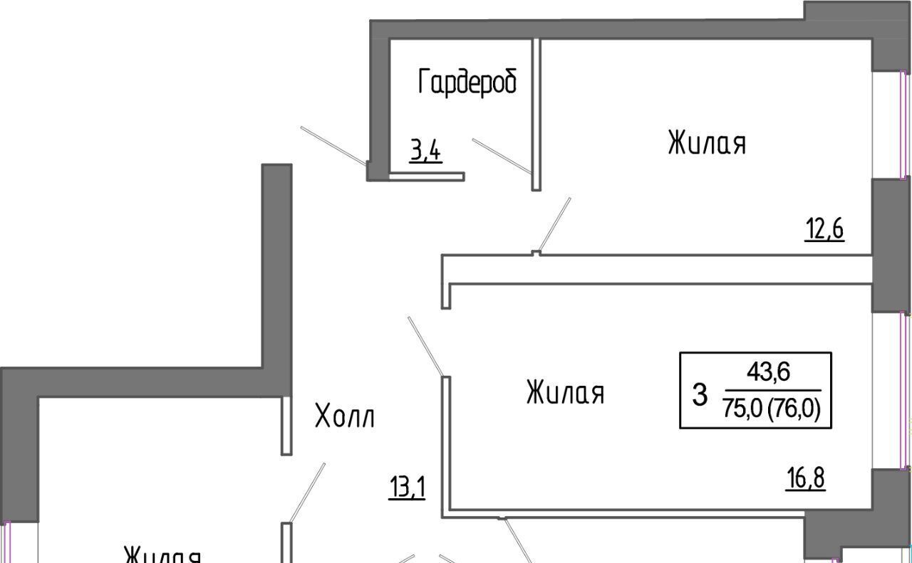 квартира городской округ Красногорск д Сабурово Аникеевка, За Митино жилой комплекс, к 17 фото 1