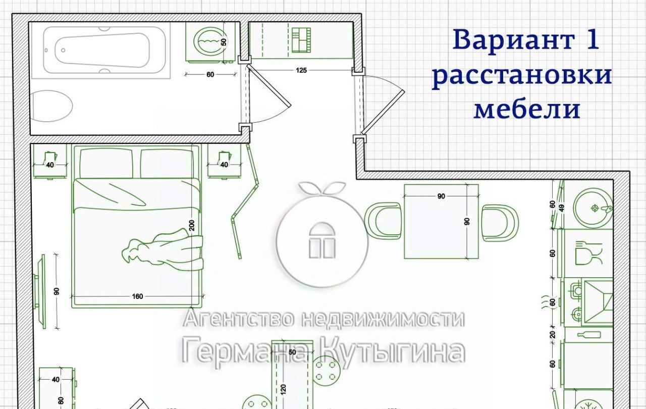 квартира г Волгоград р-н Советский ул им. Бармянцева 2 фото 4