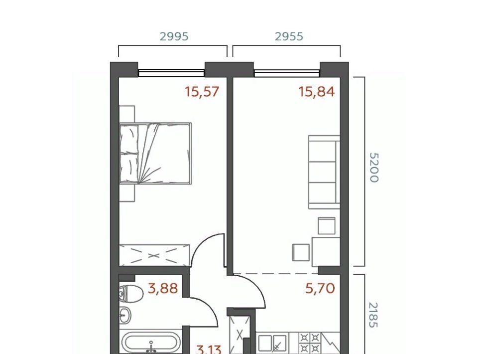 квартира г Иркутск р-н Октябрьский ул 6-я Советская 2 фото 1